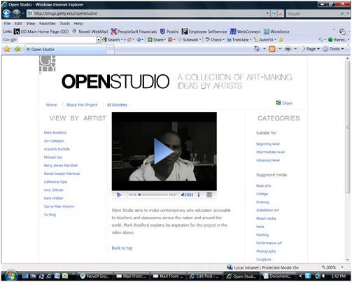 Open Studio: A Collection of Art-Making Ideas by Artists
