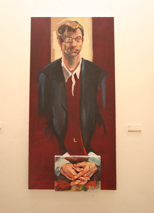 Dr. Mack by Zhenya Gershman <em>Dr. Mack</em> by Zhenya Gershman, oil on canvas