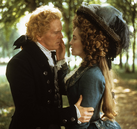 Nick Nolte and Greta Scacchi in Jefferson in Paris Nick Nolte (as Thomas Jefferson) gets some French culture from Greta Scacchi (as Greta Scacchi) in <em>Jefferson in Paris</em>. Photo: Photofest