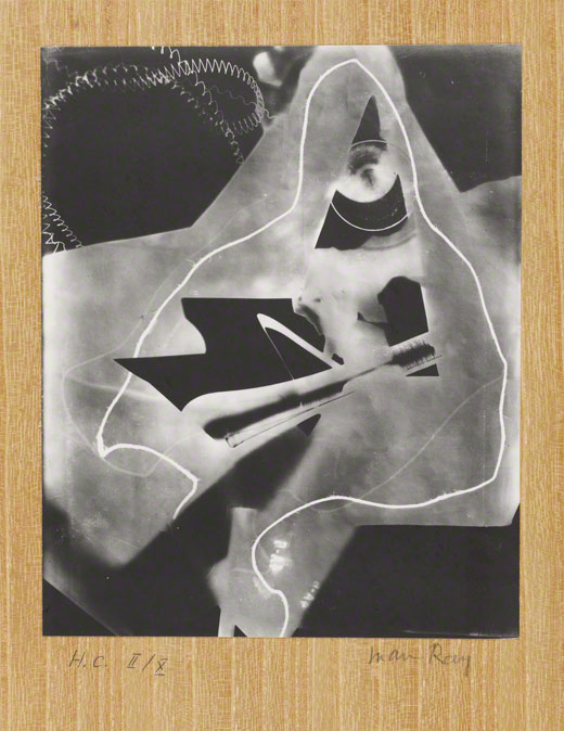 man ray collage work