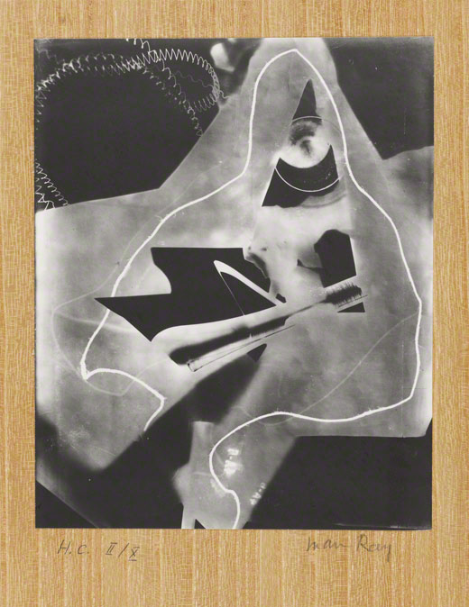 1923 Rayograph XXI MAN RAY Vintage Photography Dada Surrealism Poster