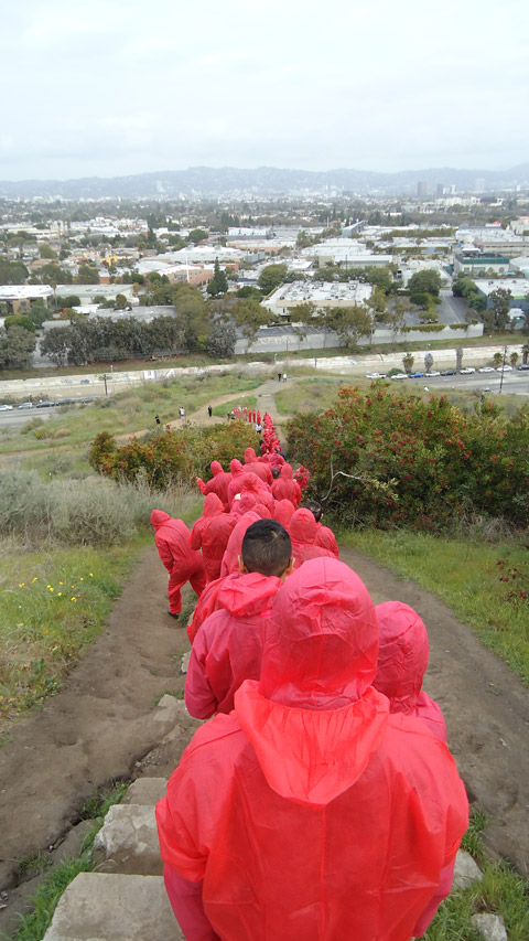 Participants in Lita Albuquerque's Spine of the Earth 2012
