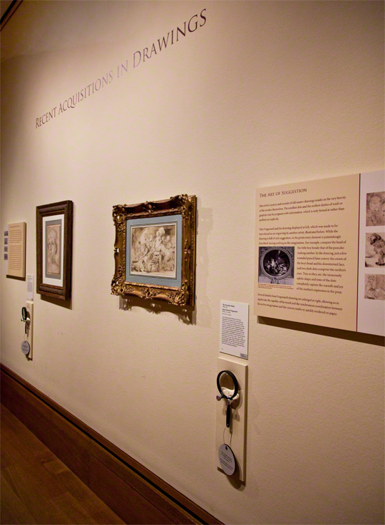 Jean-Honore Fragonard's Making Fritters hangs alongside Piero del Pollaiuolo's Portrait of a Young Man at the Getty Center, Gallery W104 Jean-Honore Fragonard's Making Fritters hangs alongside Piero del Pollaiuolo's Portrait of a Young Man at the Getty Center, Gallery W104