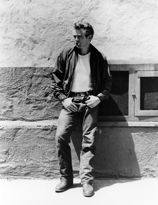 James Dean as Jim Stark in Rebel Without a Cause (1955)