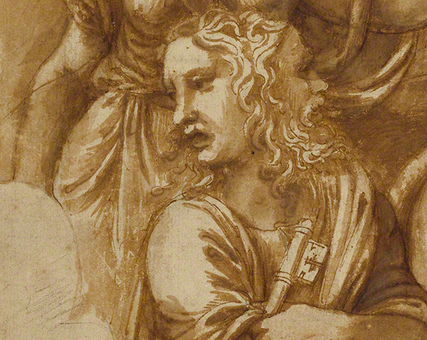 janus roman god painting