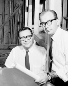 Permalink to Treasures from the Vault: William Krisel, Southern California’s Architect William Krisel and Dan Palmer in 1958