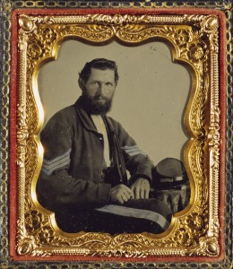 Permalink to The Civil War in Pictures Portrait of a Confederate Soldier/ unknown photographer
