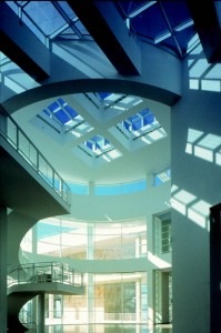 Permalink to L.A. Architecture and Movie Fantasy Museum Entrance Hall at the Getty Center, designed by Richard Meier