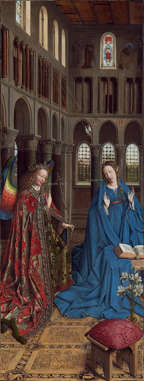 The Annunciation / Jan van Eyck