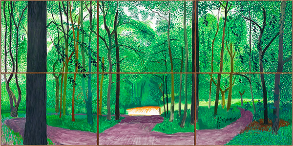 David Hockney Loves Van This Exhibition Shows The New York Times