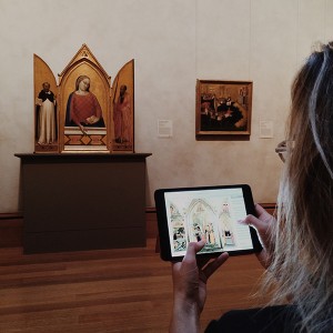 Permalink to Beyond Digitization—New Possibilities in Digital Art History Madonna, Saint Thomas Aquinas, and Saint Paul / Bernardo Daddi