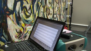 Permalink to Three Cameras, One Painting—Pollock’s “Mural” on Video Laptop with Jackson Pollock's Mural