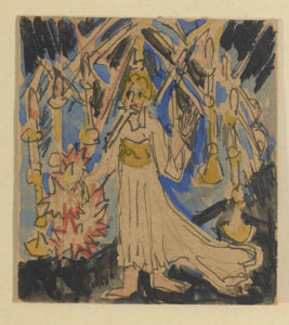 Permalink to A Wartime Apocalypse, in Miniature Saint John's Vision of the Seven Candlesticks, 1917, Ernst Ludwig Kirchner. Getty Research Institute.
