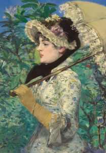 Permalink to This Just In: Édouard Manet’s “Spring” Spring (Jeanne Demarsy) / Manet