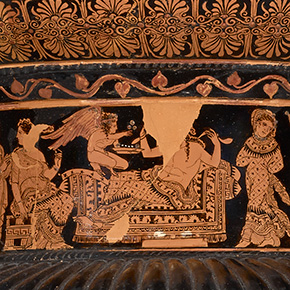 Greek Krater with Adonis, Aphrodite, and Persephone