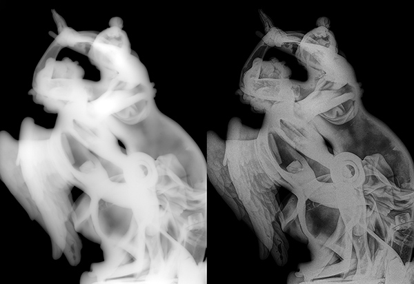Radiograph of Boreas Abducting Orithyia