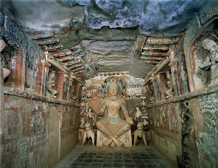 Cave temples of Dunhuang, interior of Cave 275
