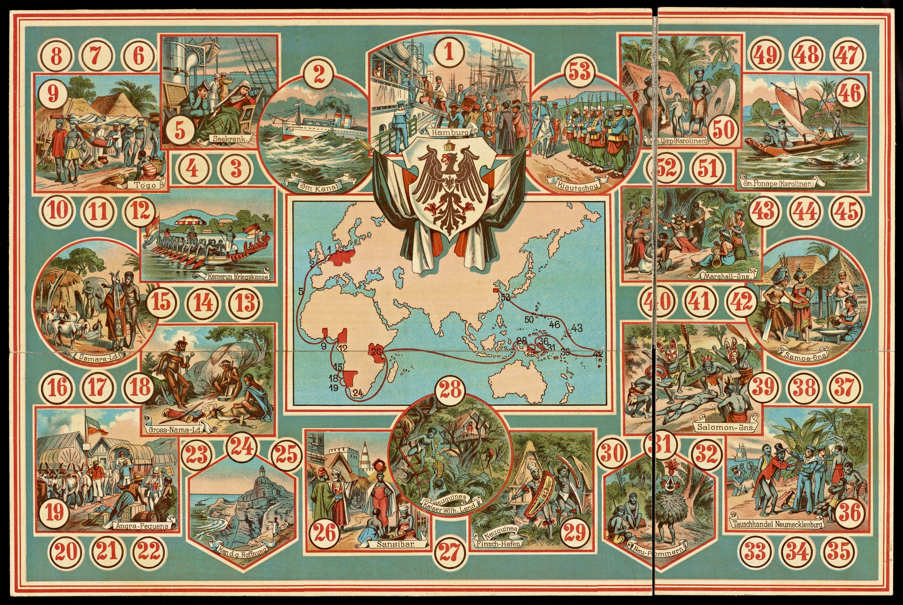 19th-Century Board Game Offers a Tour of the German ...