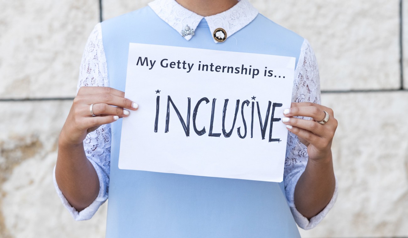 My Getty Internship Is… The Getty Iris