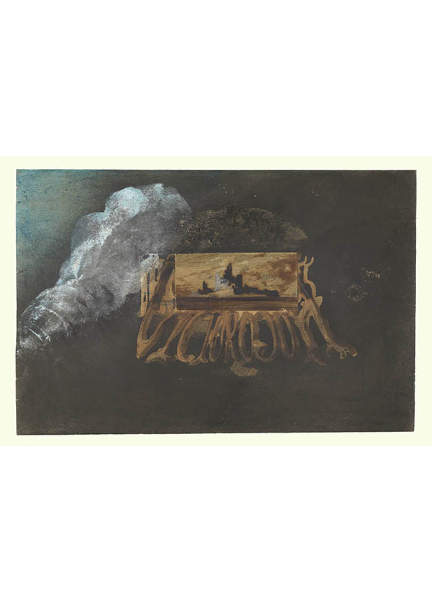 <em>Calling Card</em>, 1855, Victor Hugo Calling Card, 1855, Victor Hugo