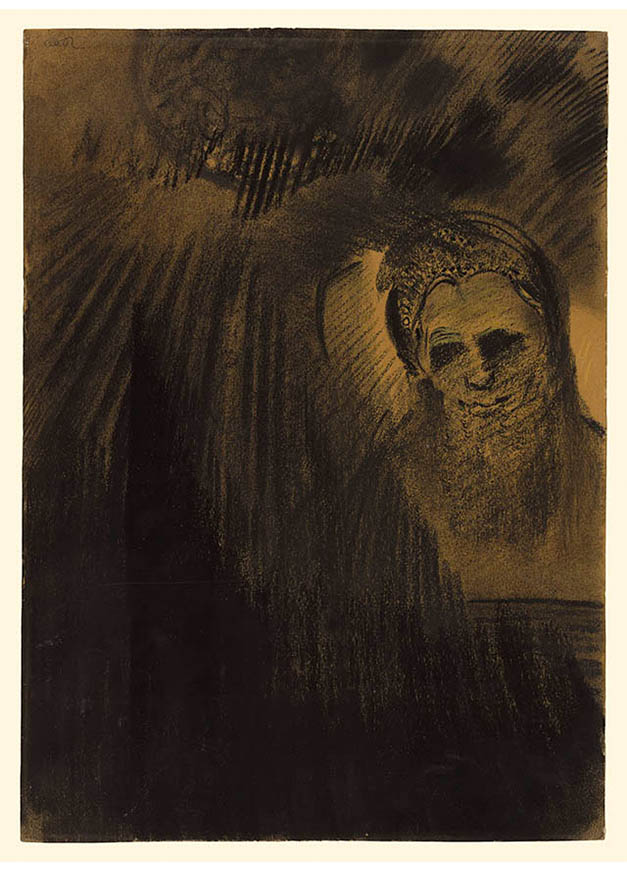 <em>Apparition</em>, about 1880–1890, Odilon Redon Apparition, about 1880–1890, Odilon Redon