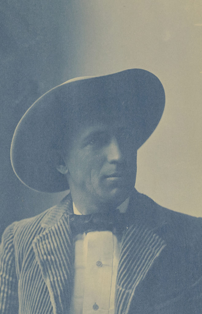 [Portrait of Charles Fletcher L­­­ummis], 1897, Aemilian Scholl and Charles F. Lummis. The J. Paul Getty Museum.