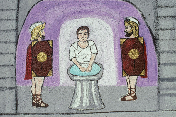 Pontius Pilate Washing His Hands