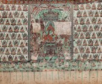 South wall of Cave 320, depiction of the Aparimitāyus Sutra South wall of Cave 320, depiction of the Aparimitāyus Sutra