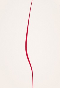 Untitled (Red on White Optical)