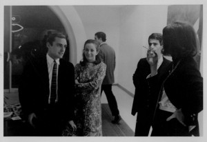 Dennis Hopper, Brooke Hayward, Martial Raysse, and Virginia Dwan