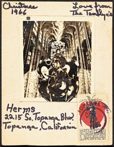 Card to George Herms