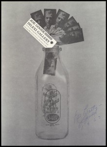 Poster for Joe Goode exhibition